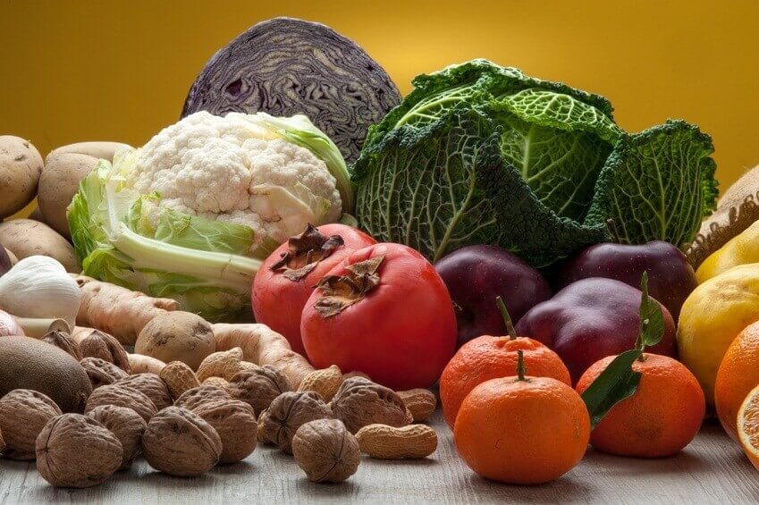 Au calendrier en janvier : des fruits et légumes au menu !