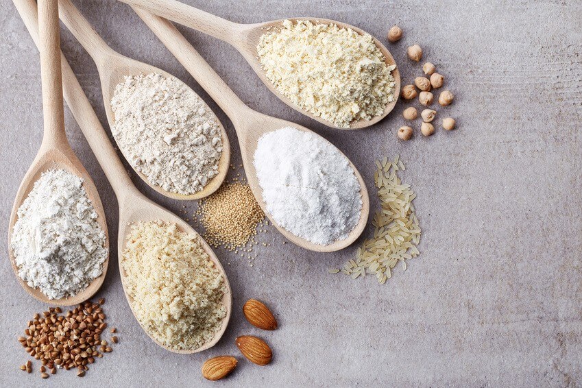 6 farines indispensables pour cuisiner sans gluten