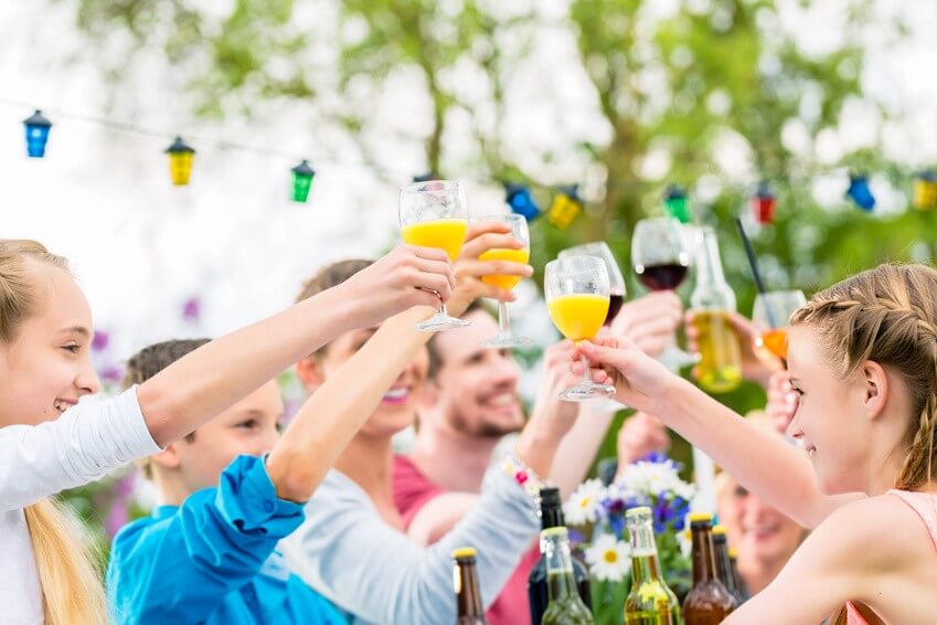 Cette année, on décide de manger sain à la fête des voisins !