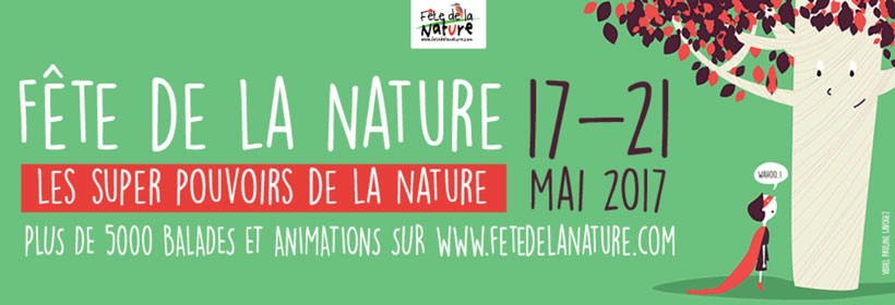 17-21 mai, la Fête de la nature dévoile ses super pouvoirs