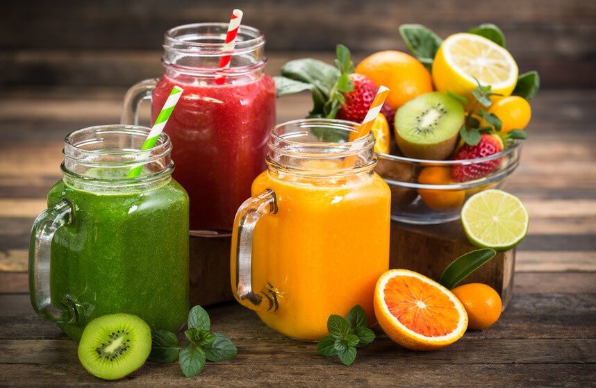 Discover three healthy fruit and vegetable juices