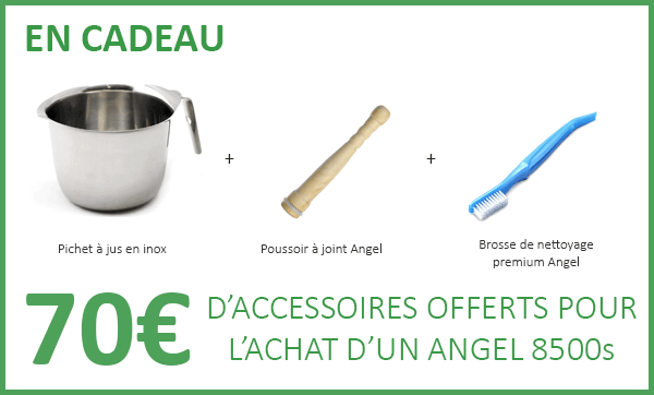 Cadeaux pour l'achat d'un Angel 8500s